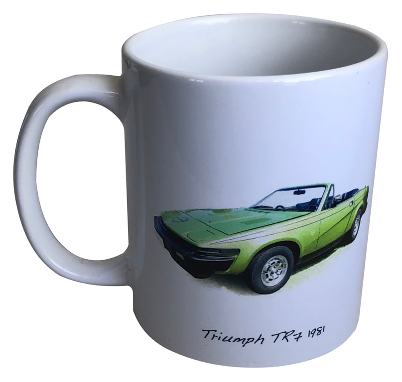 Triumph TR7 (Convertible) 1981 - 11oz Ceramic Mug for Sports Car Fan