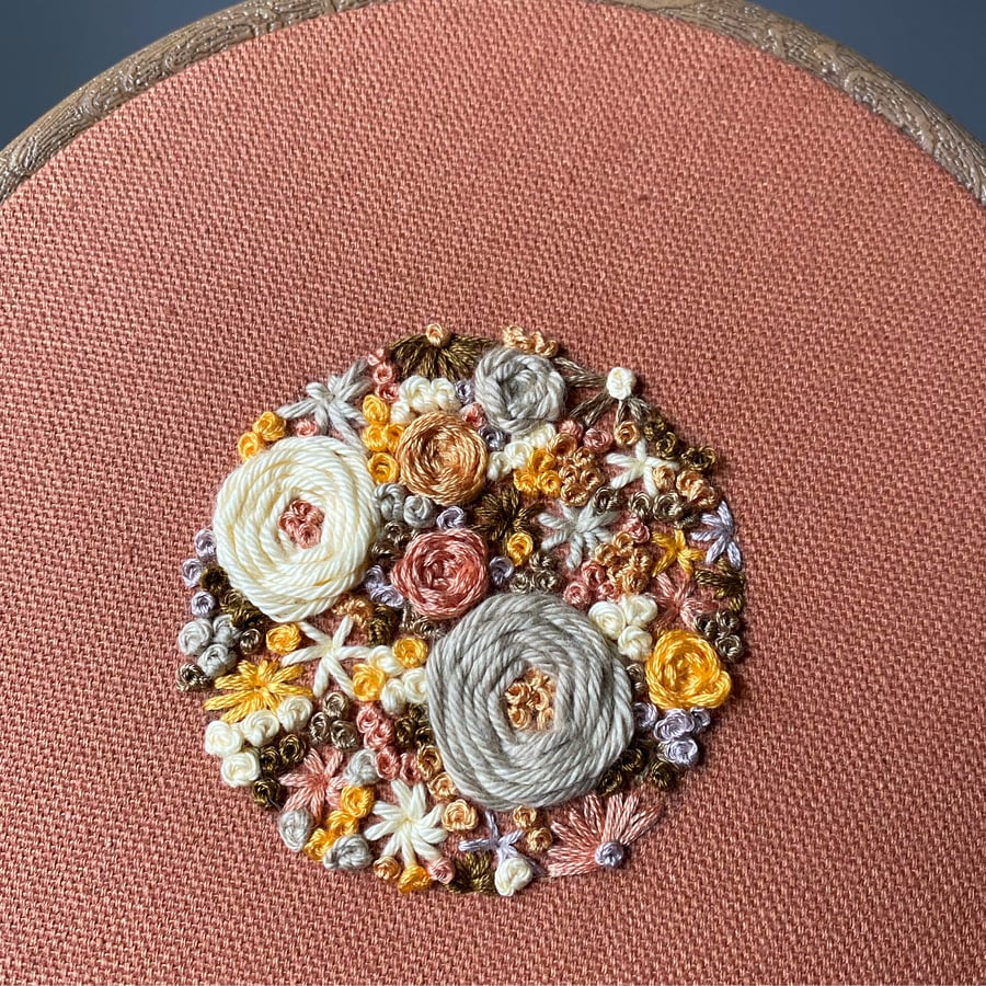 Circle Embroidery Hoop Art
