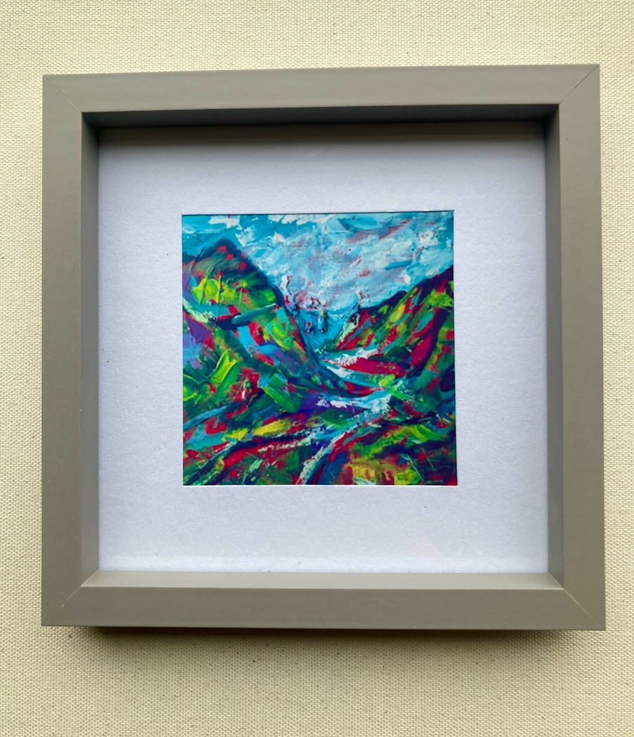 Framed Glencoe art print