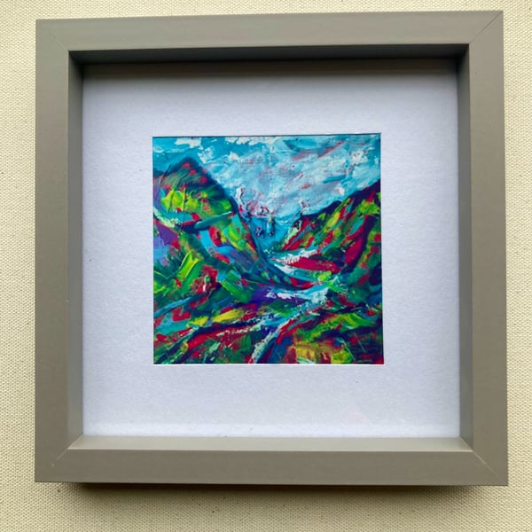 Framed Glencoe art print