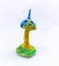 Fairy Mushroom Ornament, Felted Mushroom Decoration, Wonderland Toadstool,  - Image 2