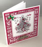 Festive tree Christmas card - Image 5