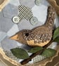 Mixed media bird in a handpainted box - Image 3