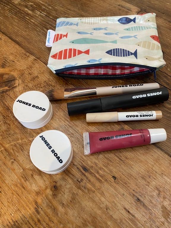 Oil Cloth Make Up Bag (775)