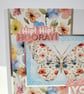 Congratulations Card - Butterfly Floral Design - Hip Hip Hooray So Proud of You - Image 5