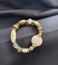 Ethnic & boho style bracelet. 20 cm, for the larger wrist. 