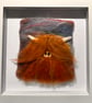 "Heather" the Highland Cow - Small Needle Felted Wool Picture - Image 2