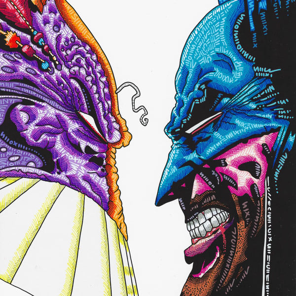 BATMAN FAN COMIC ART