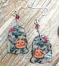 Ghost polymer clay earrings - Image 5