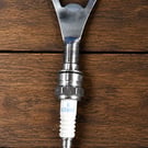 Handmade Spark Plug Bottle Opener - Upcycled Metal Gift - Car & Motorcycle Enthu