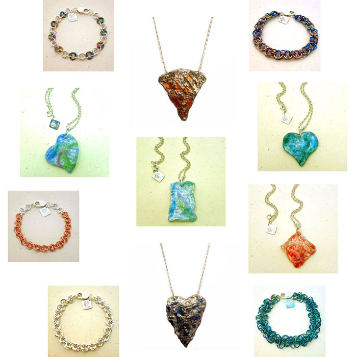 Crystal Clarke - Textile Jewellery Artist