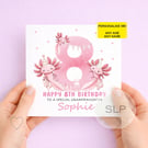 Personalised Axolotl Birthday Card – Cute Axolotl Birthday Card