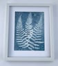 Fern Art, Botanical Art, Art for gardeners, Cyanotype Original Art. - Image 4