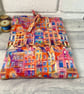 Amsterdam Fabric Book Sleeve with Ties - Image 3