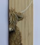 Hand Painted Bamboo Wood Bookmark, Highland Cow - Image 3