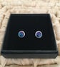 Pretty Round Tri-coloured Earstuds - Image 8