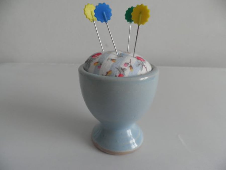 Egg Cup Pincushion