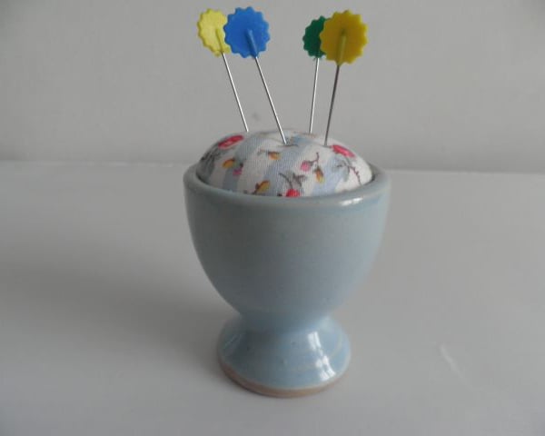 Egg Cup Pincushion