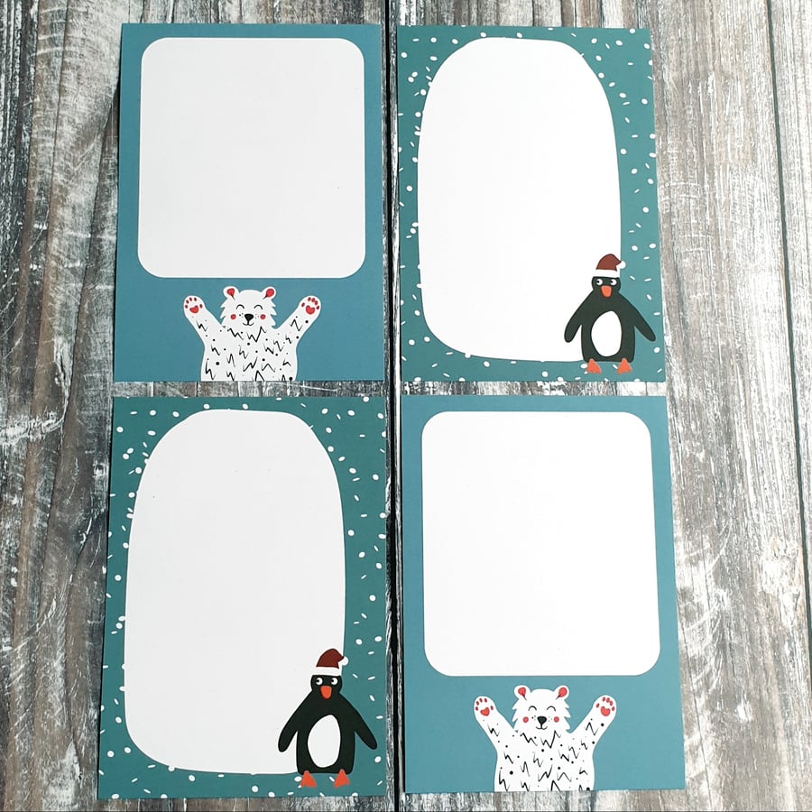 Christmas Gift Notes - Set of 4