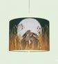 Handmade Hare Art Lampshade  - Image 3
