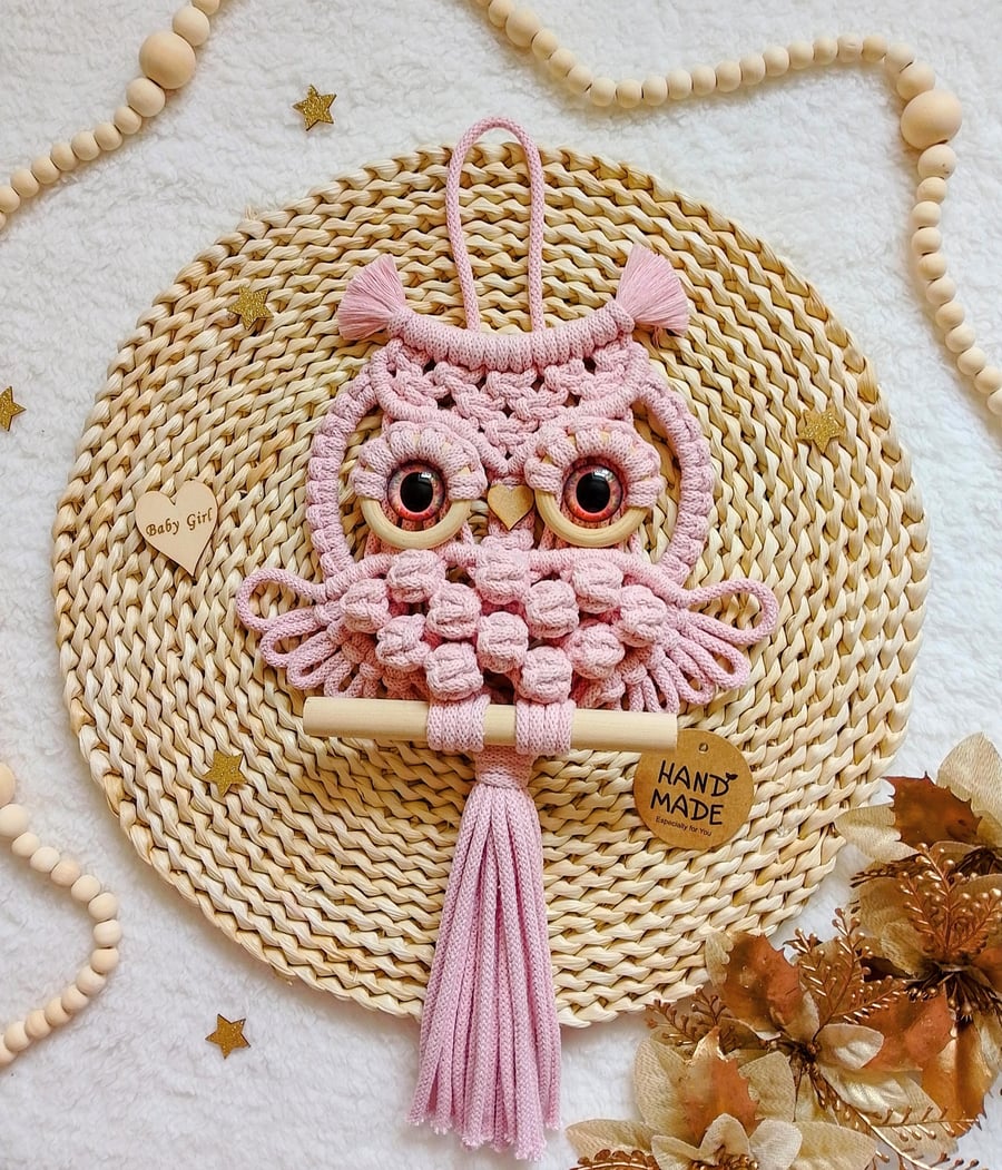 Macrame Owl