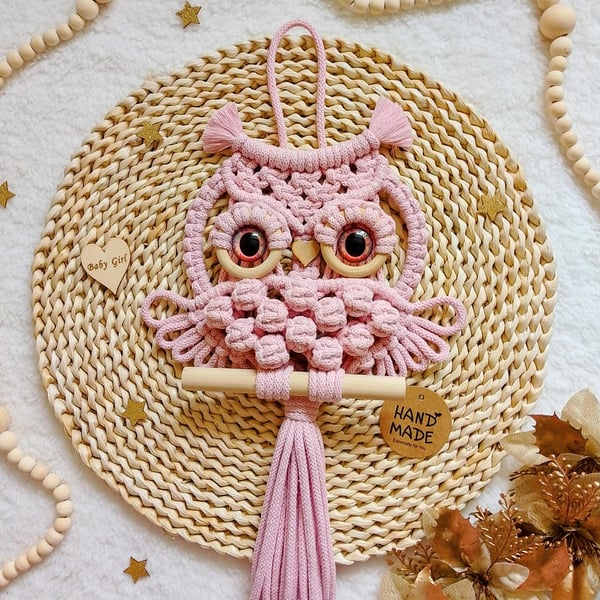 Macrame Owl