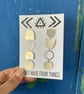 FORM Long Silver Earrings  - Image 2