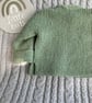 Hand knitted ‘Lilly’ Baby Girl’s Cardigan (3-6 months) - Image 5