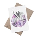 Pegasus: A5 Blank Greetings Card 