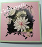Astrantia Flower Notelets Pack Of 6 - Image 2