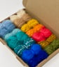 Small Beach Landscape Mohair Wool Yarn Selection Pack for Wet Felting - Image 4