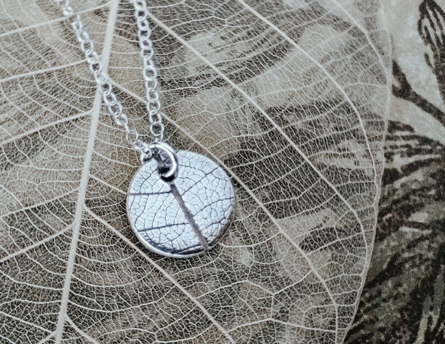 Fine Silver Pendant Necklace - Folius