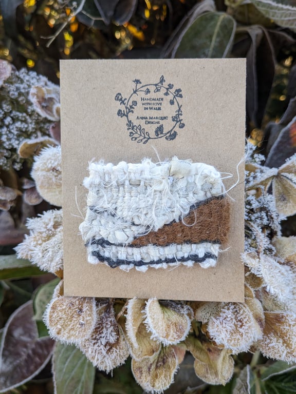 Original woven brooch