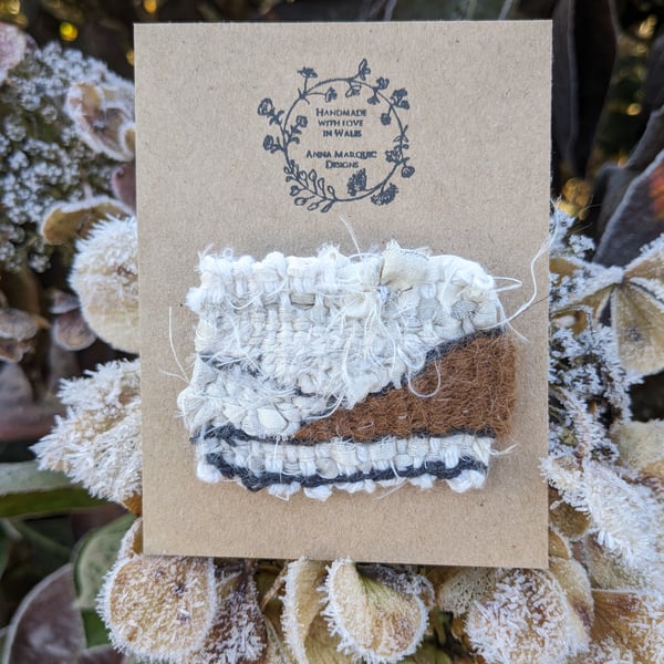 Original woven brooch