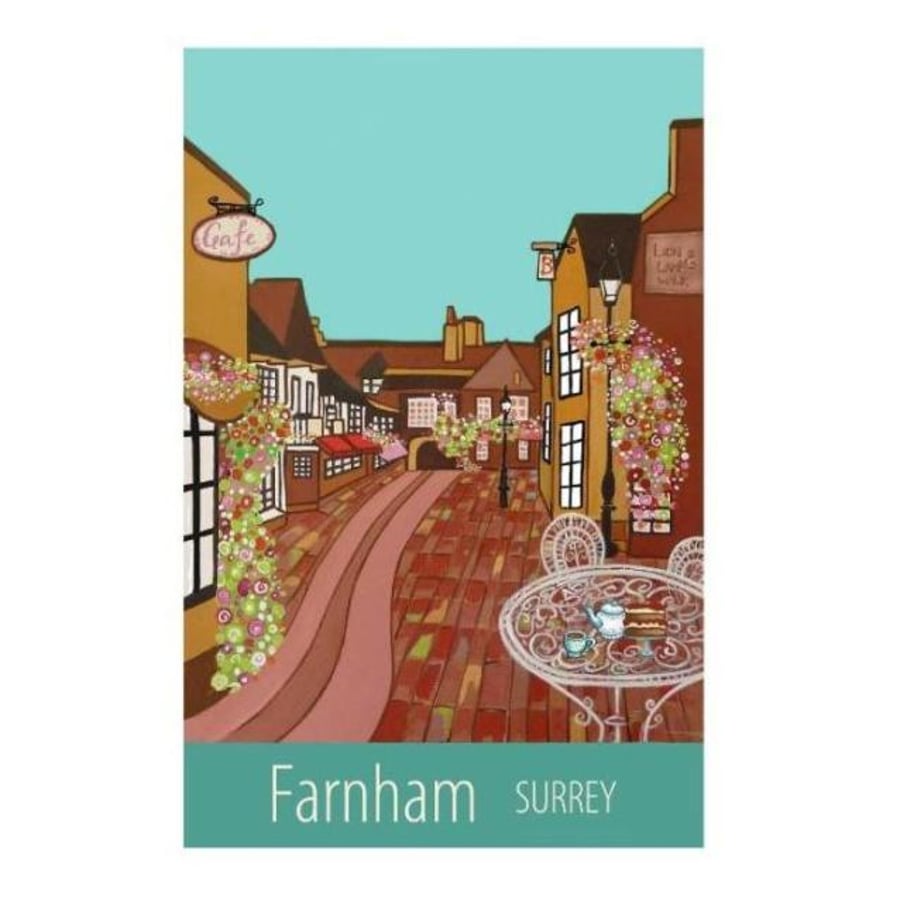 Farnham print - unframed