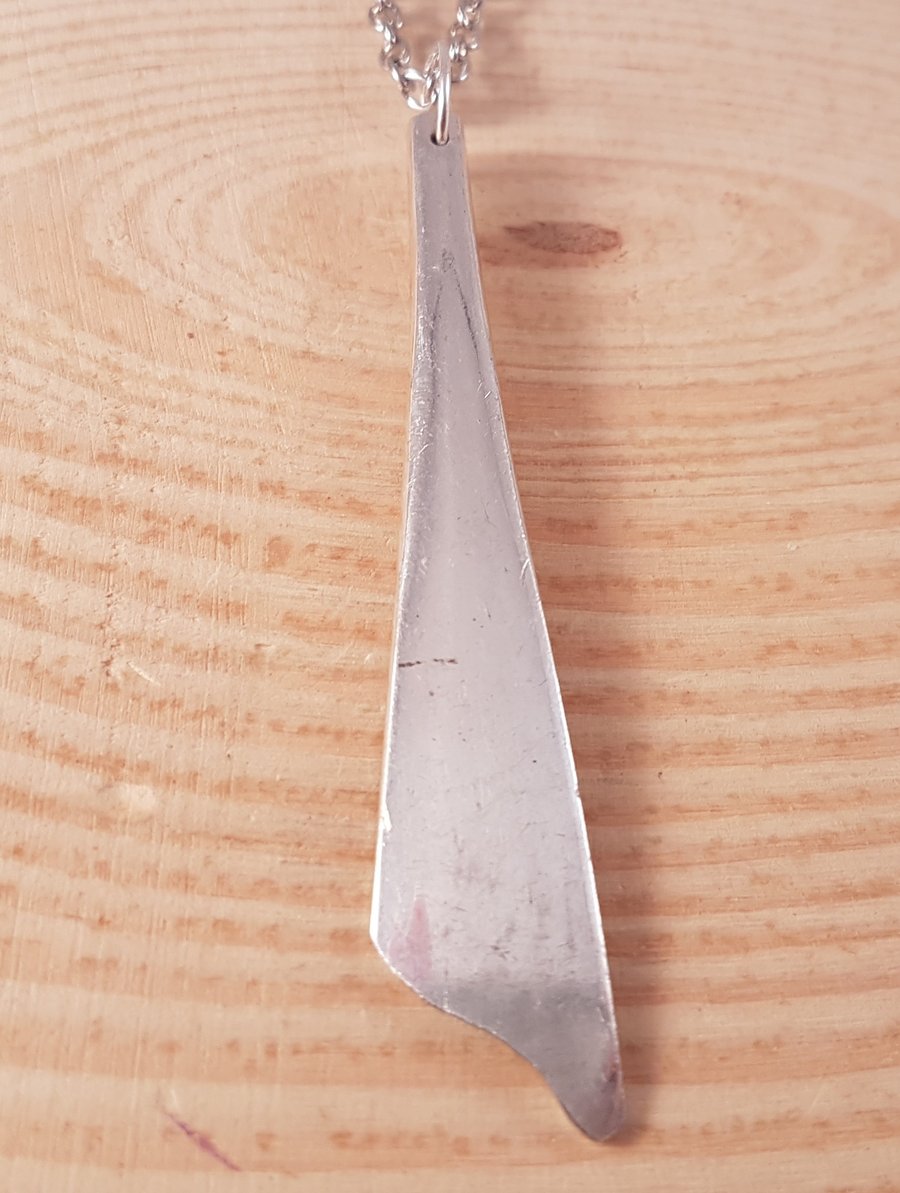 Upcycled Silver Plated Spoon Handle Necklace SPN101706