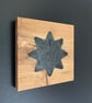 Solid Wood & Resin Coaster - Image 1