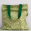 Spring lamb tote bag and pouch.