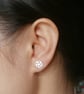 weather forecast ear studs (1 pair), handmade  - Image 3