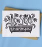 'Plant Pot' Thank you Card
