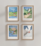 Lake Cabin, A6 giclée greetings card with recycled brown envelope - Image 6