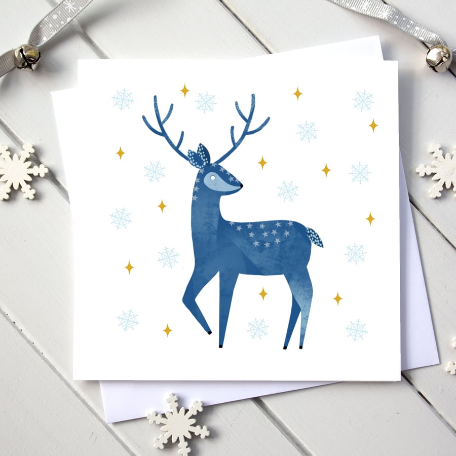 Christmas Card Reindeer