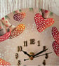 Red Mushroom Fantasy Wall Clock - Image 6