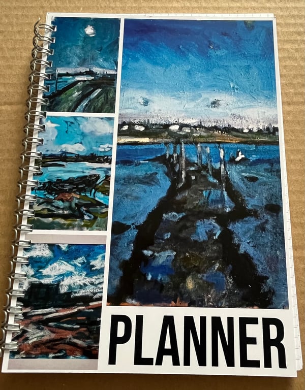 Beachside  Planner note book Kent scenes