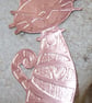 Cat coat brooch - Image 3