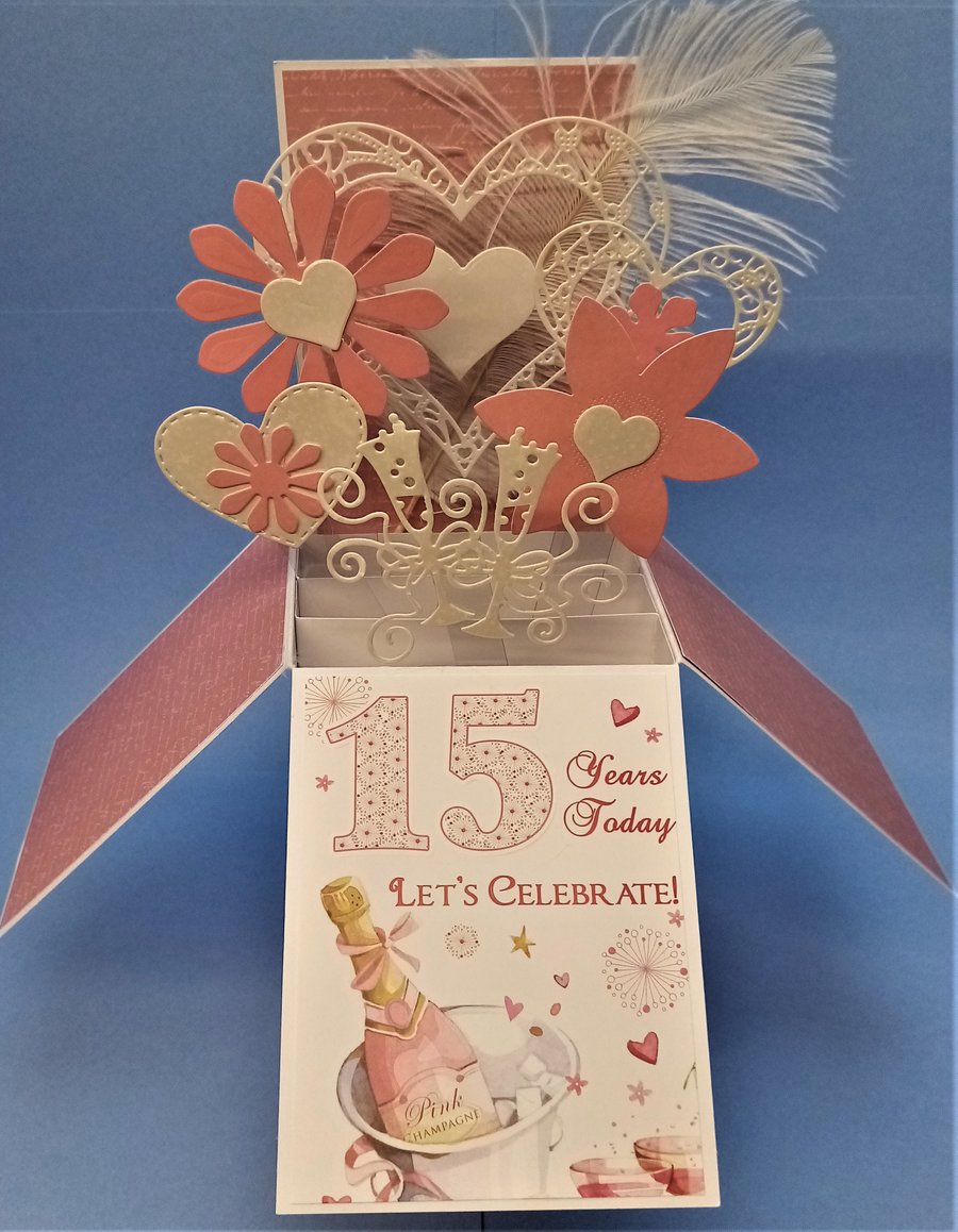 15th Anniversary Card