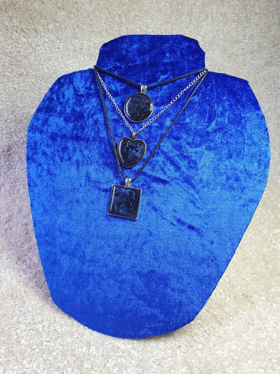 Violet or Lavender pendants