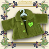 Olive Green Fleece Jacket