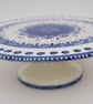 blue and white cake stand - Image 2