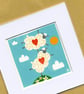 I got Ewe, illustration of two sheep, original Giclee print - Image 8